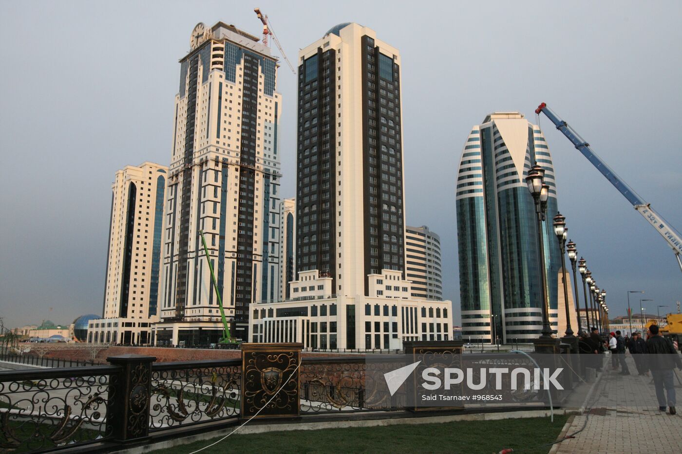 Preparations for City Day in Grozny