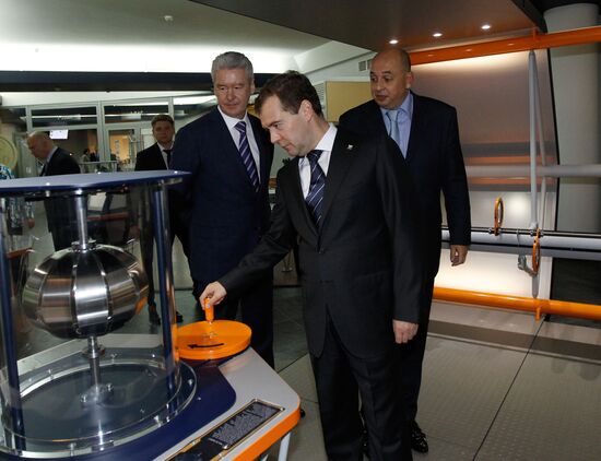 Dmitry Medvedev at Teacher of the Year award ceremony