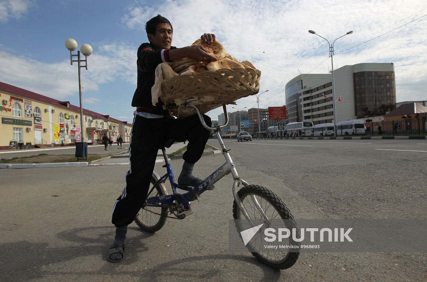 Preparations for City Day in Grozny