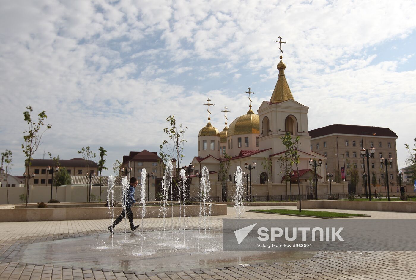 Preparations for City Day in Grozny
