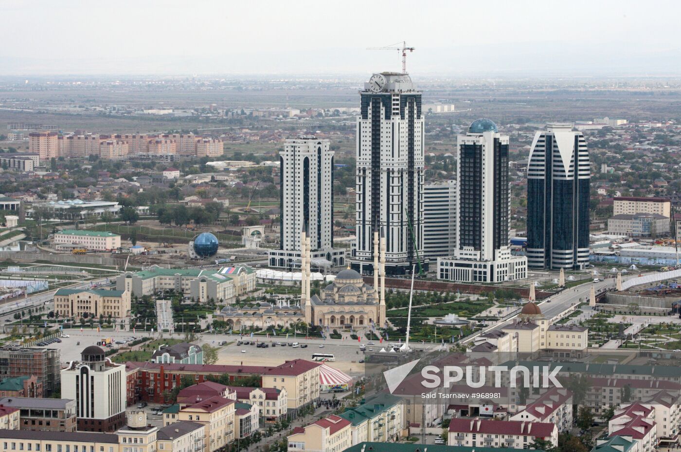 Russian cities. Grozny