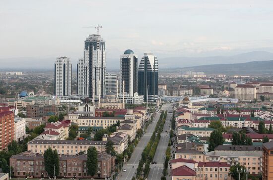Russian cities. Grozny