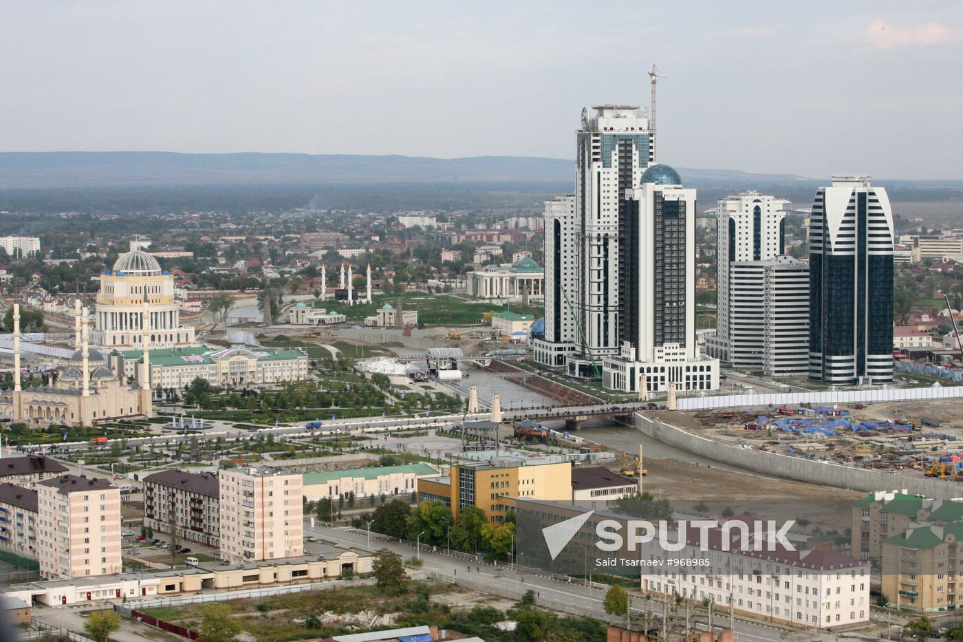 Russian cities. Grozny