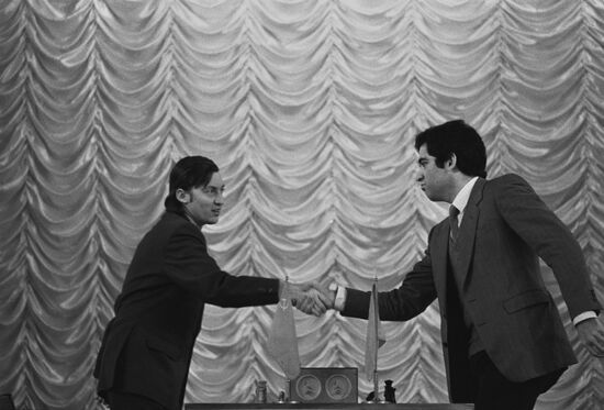 Anatoly Karpov at the 41st USSR Championship (Moscow, 1973