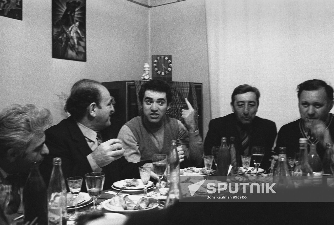 World chess champion Garry Kasparov