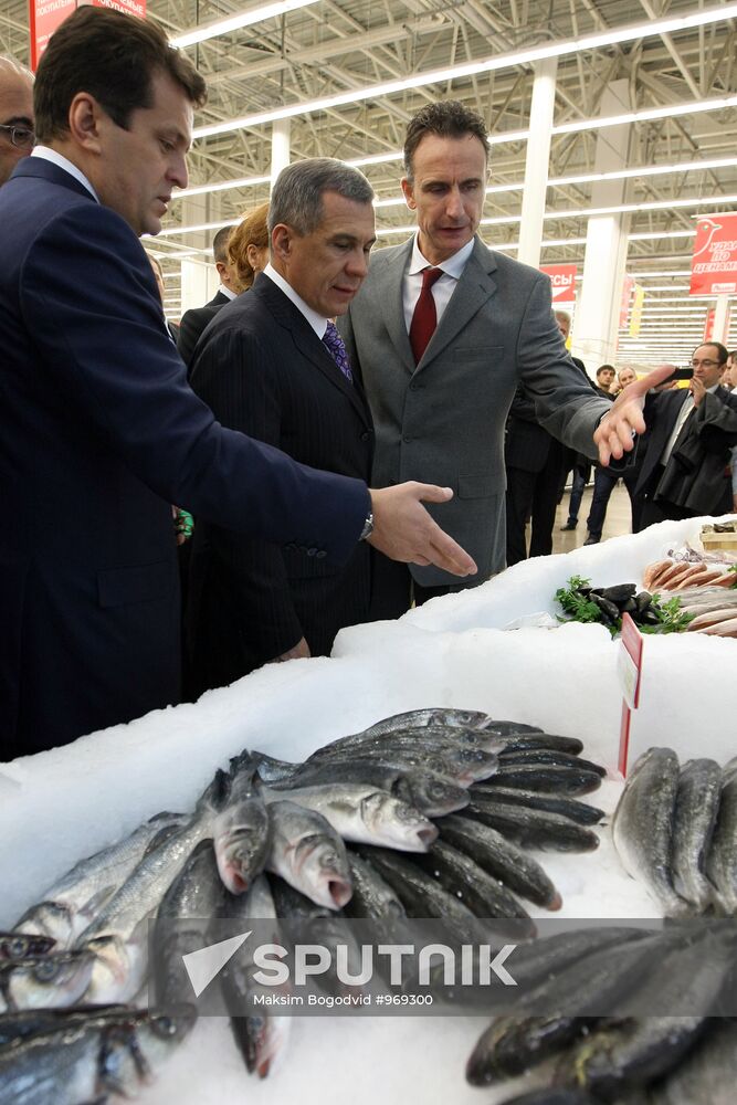 Opening of mega-market "ASHAN Kazan"