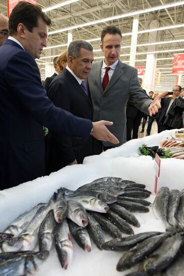 Opening of mega-market "ASHAN Kazan"