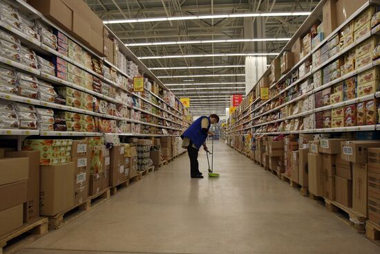 Opening of mega-market "ASHAN Kazan"
