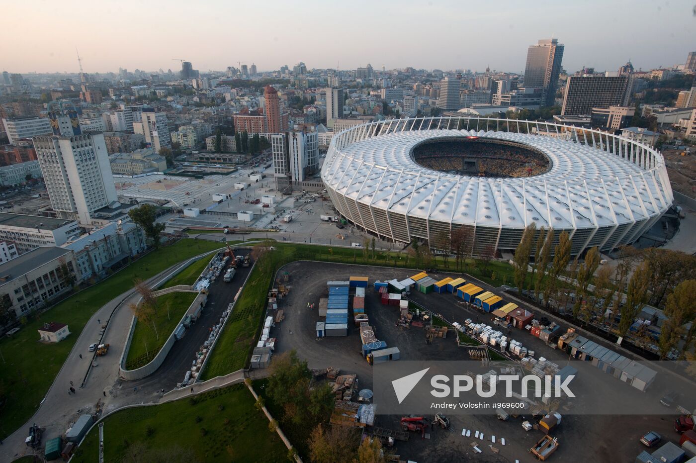 Olimpiysky national sports complex in Kiev
