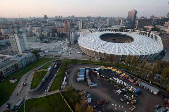 Olimpiysky national sports complex in Kiev