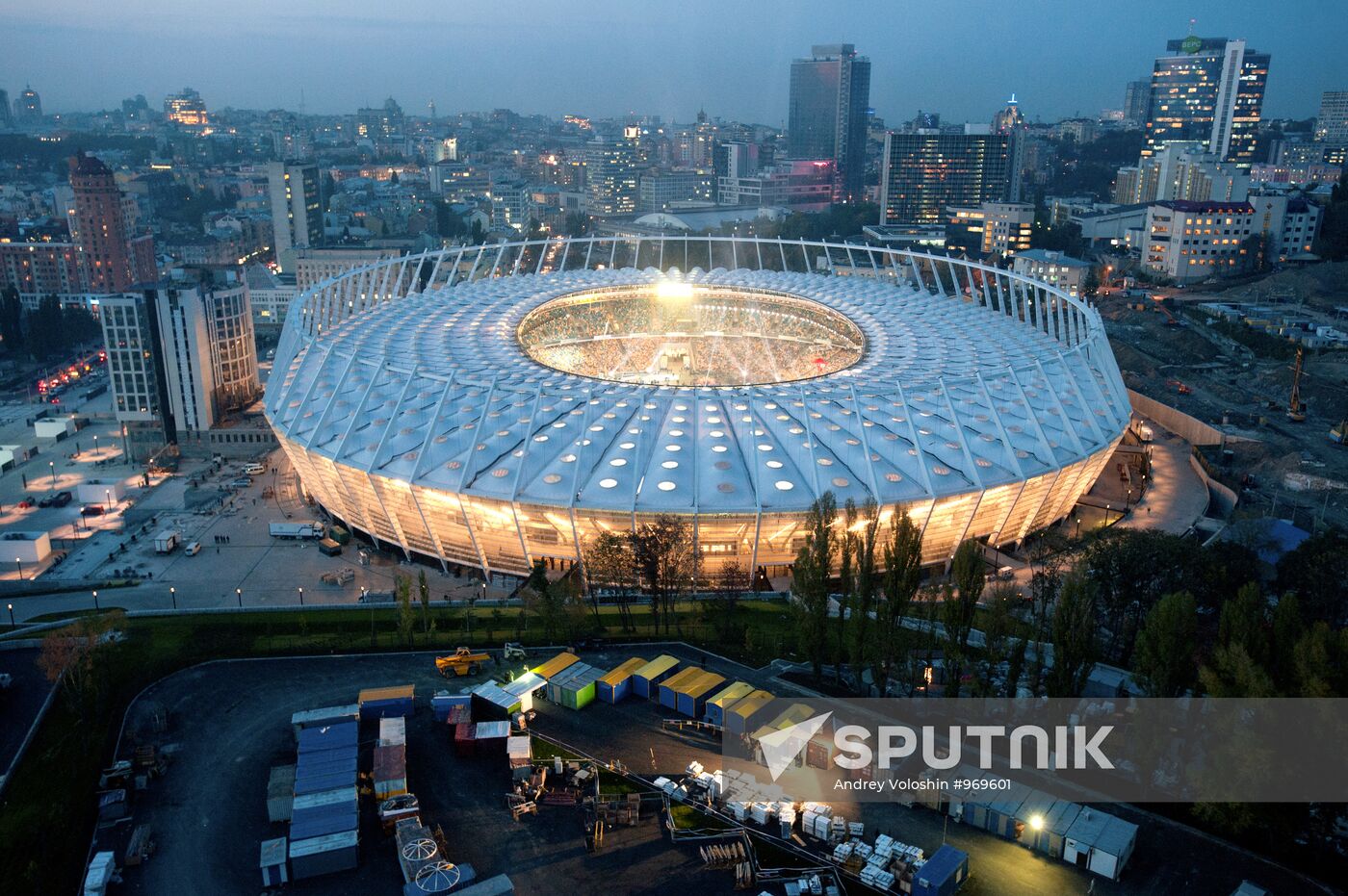 Olimpiysky national sports complex in Kiev