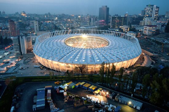 Olimpiysky national sports complex in Kiev