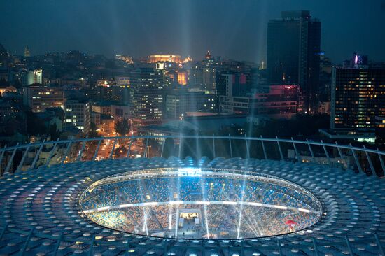 Olimpiysky national sports complex in Kiev