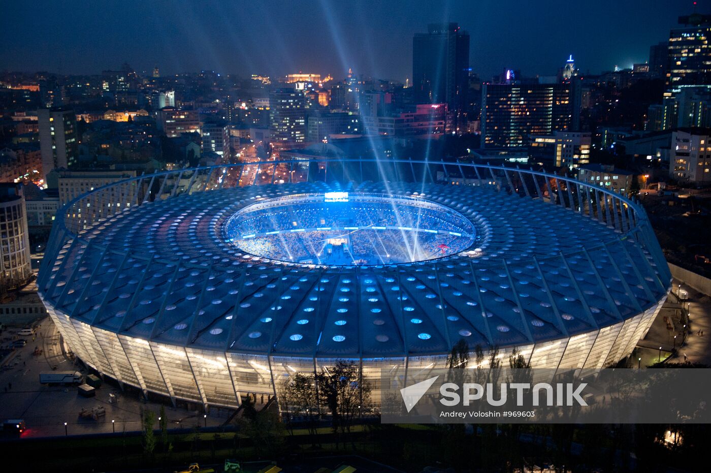 Olimpiysky national sports complex in Kiev