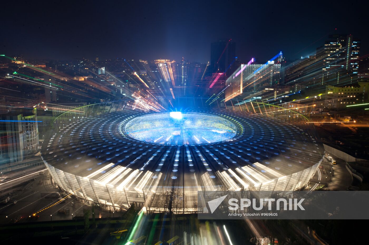 Olimpiysky national sports complex in Kiev