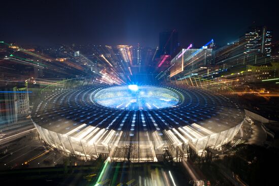 Olimpiysky national sports complex in Kiev