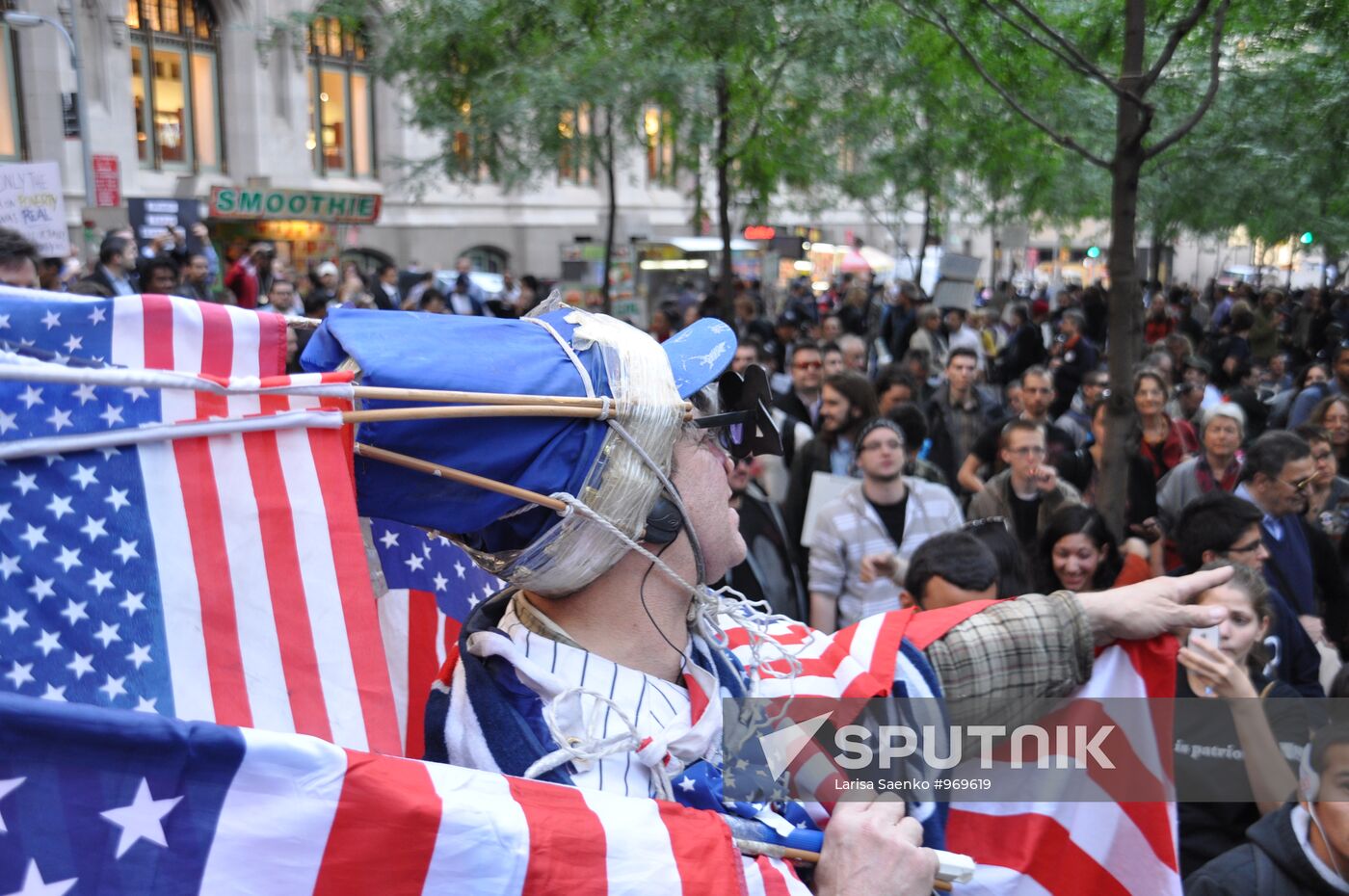 Protest rallies in New York