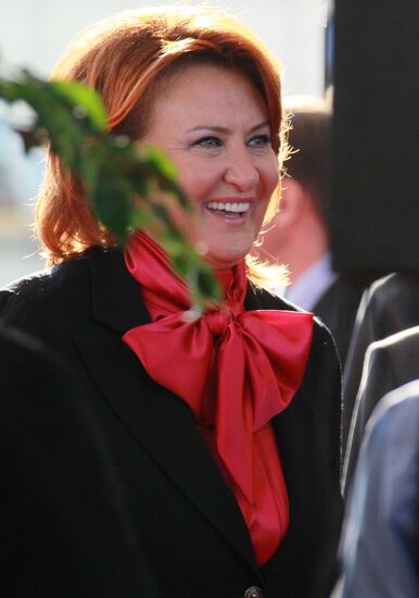 Opening of agro-industrial exhibition "Golden Autumn-2011"
