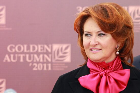 Opening of agro-industrial exhibition "Golden Autumn-2011"