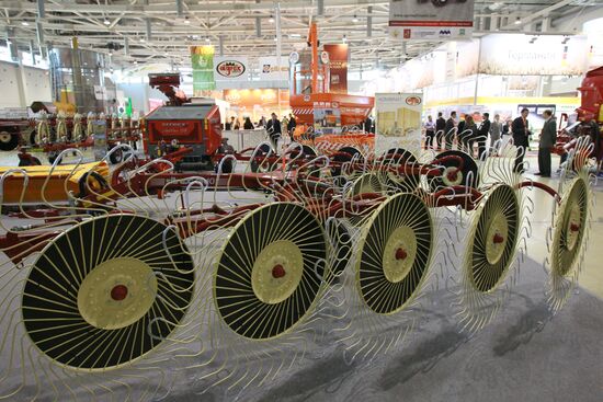 Opening of agro-industrial exhibition "Golden Autumn-2011"