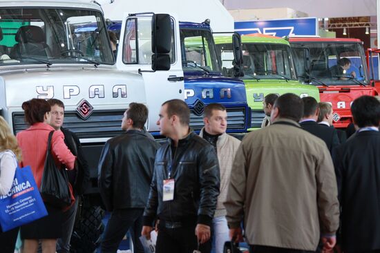 Opening of agro-industrial exhibition "Golden Autumn-2011"