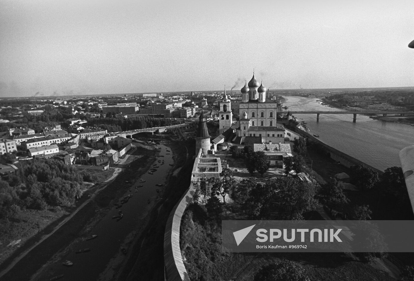View of Pskov kremlin