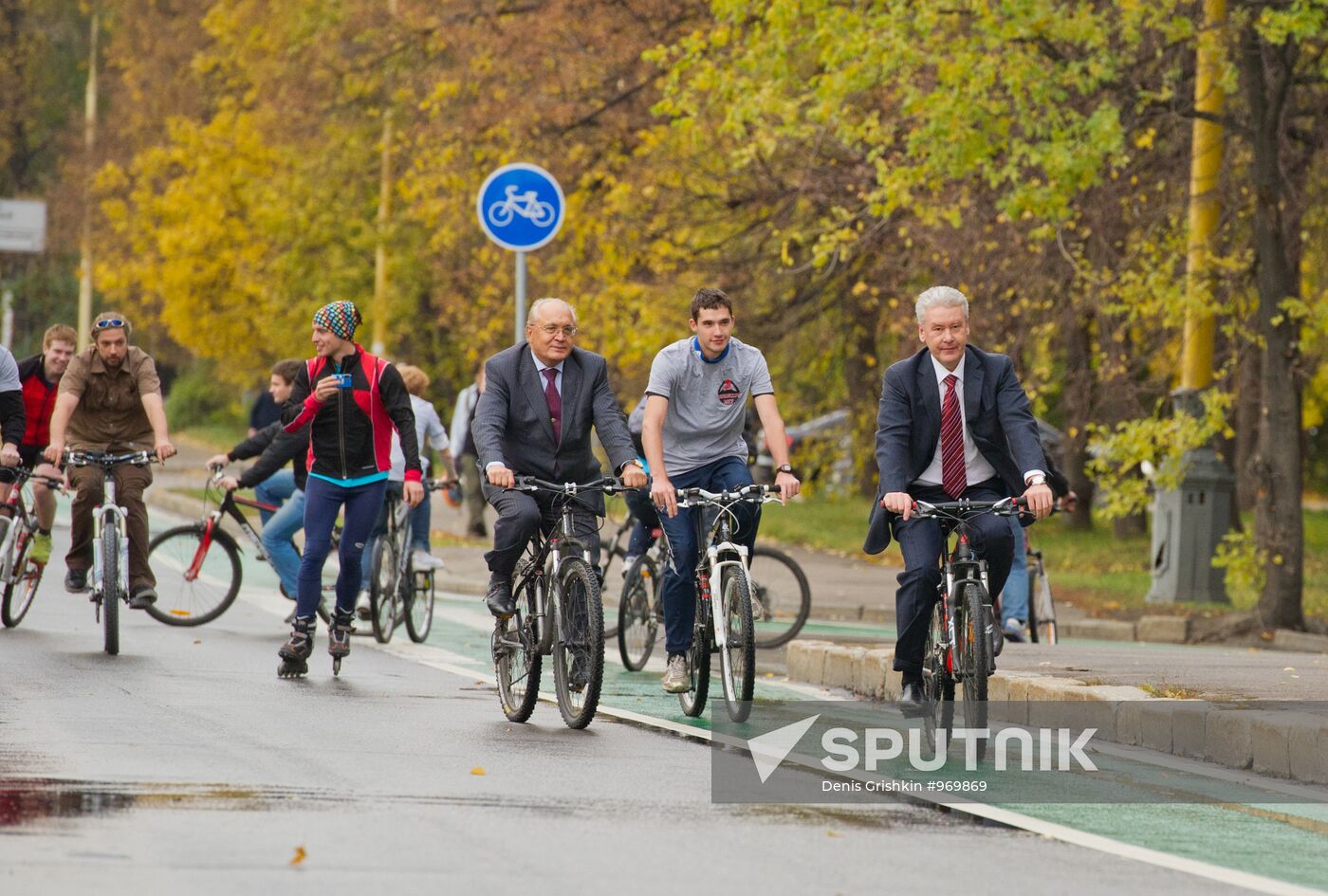 S. Sobyanin at opening of 6th Science Festival