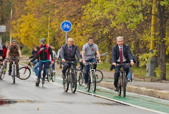S. Sobyanin at opening of 6th Science Festival