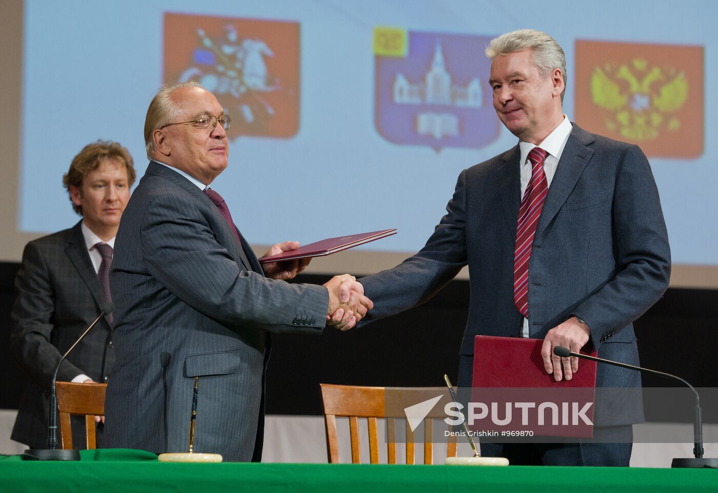 S. Sobyanin at opening of 6th Science Festival