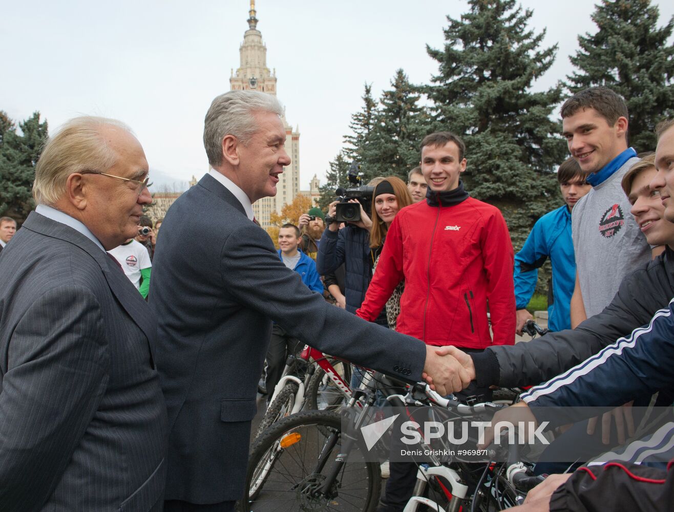 S. Sobyanin at opening of 6th Science Festival