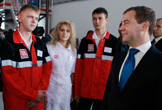 Dmitry Medvedev's working visit to Southern Federal District