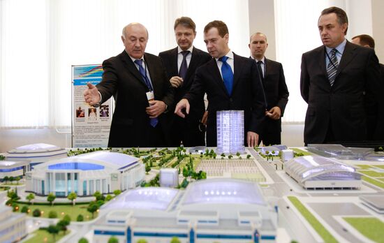 Dmitry Medvedev's working visit to Southern Federal District