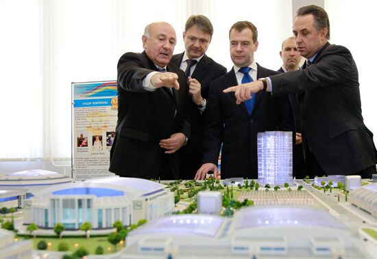 Dmitry Medvedev's working visit to Southern Federal District