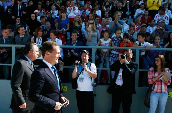 Dmitry Medvedev's working visit to Southern Federal District