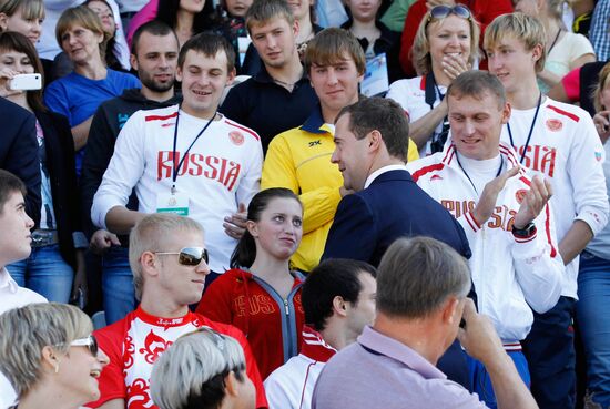 Dmitry Medvedev's working visit to Southern Federal District