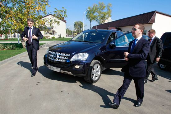 Dmitry Medvedev's working visit to Southern Federal District