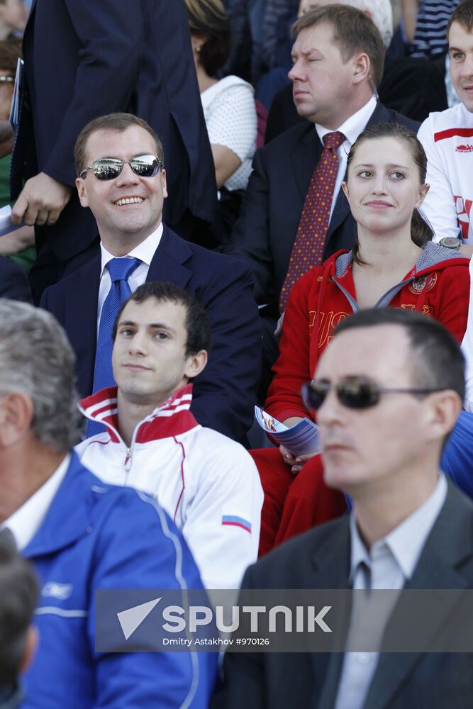 Dmitry Medvedev's working visit to Southern Federal District