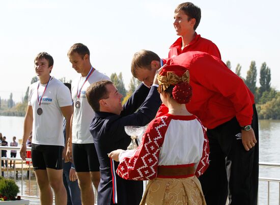 Dmitry Medvedev's working visit to Southern Federal District