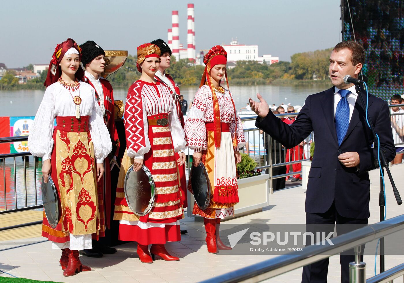 Dmitry Medvedev's working visit to Southern Federal District