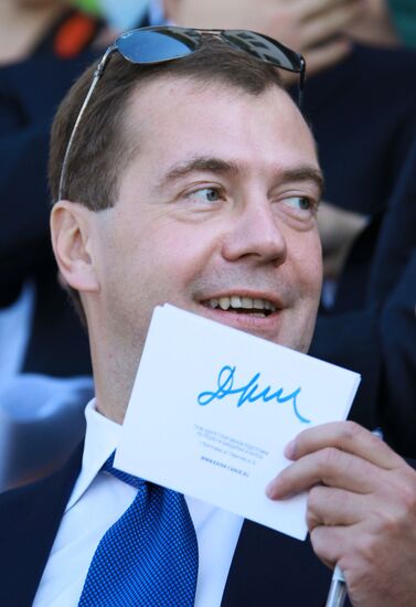 Dmitry Medvedev's working visit to Southern Federal District