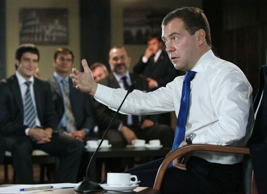 Dmitry Medvedev's working visit to Southern Federal District