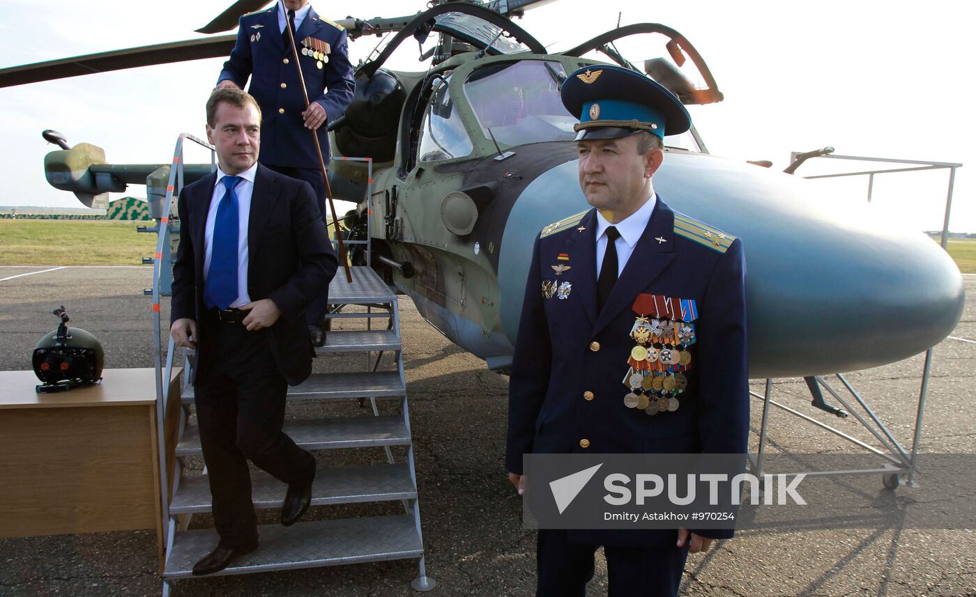 Dmitry Medvedev's working visit to Southern Federal District
