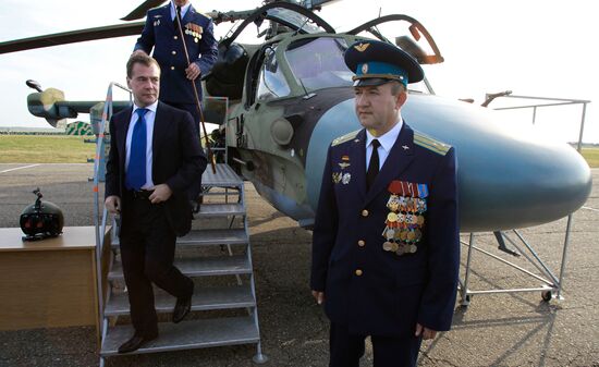 Dmitry Medvedev's working visit to Southern Federal District