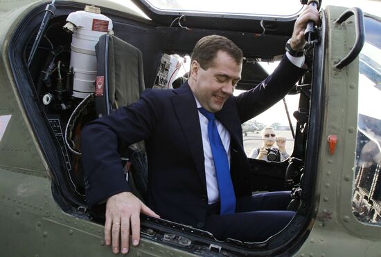 Dmitry Medvedev's working visit to Southern Federal District