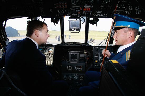Dmitry Medvedev's working visit to Southern Federal District