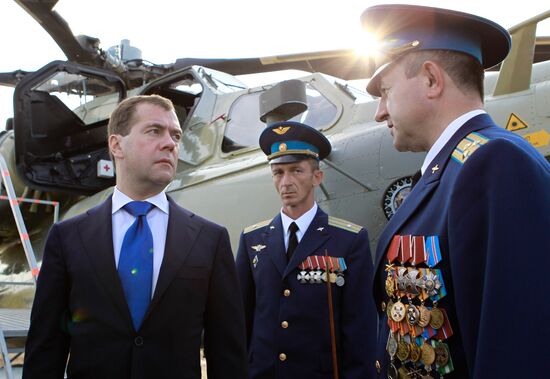 Dmitry Medvedev's working visit to Southern Federal District