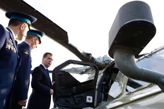 Dmitry Medvedev's working visit to Southern Federal District