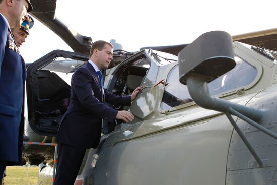 Dmitry Medvedev's working visit to Southern Federal District