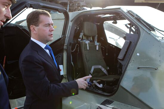 Dmitry Medvedev's working visit to Southern Federal District