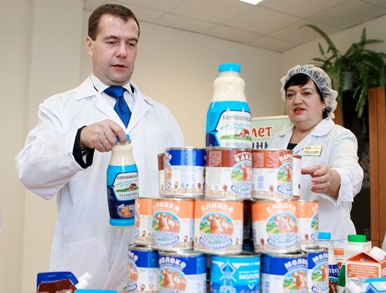Dmitry Medvedev's working visit to Southern Federal District